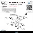 【DIMOTIV (DMV)】短牌架 GSX-S750| Webike摩托百貨