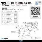 【DIMOTIV (DMV)】後貨架 + 鋁合金後箱組 65L XCITING400 / S (18-23)| Webike摩托百貨