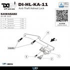 【DIMOTIV (DMV)】安全帽鎖 ZX-10R (22-24)| Webike摩托百貨