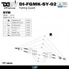 【DIMOTIV (DMV)】SAFE II 車身防倒球組 SB300 (14-19)| Webike摩托百貨