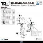 【DIMOTIV (DMV)】HYPEPRO 防甩頭底座 (不含扭力桿身) SFV650 (09-22)| Webike摩托百貨