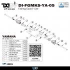 【DIMOTIV (DMV)】LITE 車身防倒球 MT15 ABS (19-24)| Webike摩托百貨