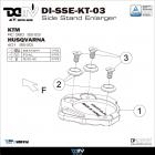 【DIMOTIV (DMV)】側柱加大座 VITPILEN / SVARTPILEN 401 / 250 (17-21)| Webike摩托百貨