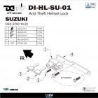 【DIMOTIV (DMV)】安全帽鎖 GSX-S750 (19-23)| Webike摩托百貨