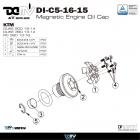 【DIMOTIV (DMV)】磁鐵 機油加注口蓋 DUKE 390 (13-22) / RC390 (22-23)| Webike摩托百貨