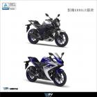 【DIMOTIV (DMV)】側柱加大座 YZF-R3 / MT-03 (15-20)| Webike摩托百貨