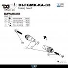 【DIMOTIV (DMV)】SAFE 車身防倒球 ZX-6R (19-21)| Webike摩托百貨