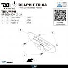 【DIMOTIV (DMV)】前牌架 SPEED400 (23-24)| Webike摩托百貨