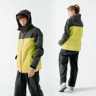 【Outperform 奧德蒙】超快乾兩件式風雨衣 (青檸黃)| Webike摩托百貨