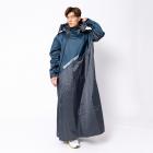 【Outperform】EVO終結者 斜開雙拉鍊 專利連身式雨衣 (墨綠)| Webike摩托百貨