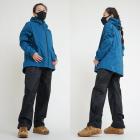 【Outperform 奧德蒙】Packerism ULT 夾克式 背包款 兩件式衝鋒雨衣 (日本藍)| Webike摩托百貨