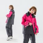 【Outperform】終結者 斜開專利兩件式 (桃紅)| Webike摩托百貨