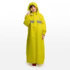 【Outperform 奧德蒙】頂峰兒童背包款半開連身雨衣 (芥末黃)| Webike摩托百貨