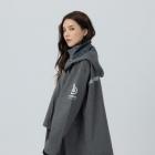 【Outperform 奧德蒙】ACE半斜開雙拉鍊防水透氣連身式雨衣 (鐵灰)| Webike摩托百貨
