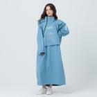 【Outperform 奧德蒙】ACE半斜開雙拉鍊防水透氣連身式雨衣 (天空藍)| Webike摩托百貨