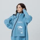 【Outperform 奧德蒙】ACE半斜開雙拉鍊防水透氣連身式雨衣 (天空藍)| Webike摩托百貨