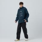 【Outperform】ACE半斜開雙拉練防水透氣兩件式雨衣 (彗星綠)| Webike TW