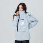 【Outperform 奧德蒙】ACE半斜開雙拉練防水透氣兩件式雨衣 (銀河灰)| Webike摩托百貨