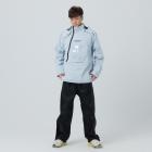 【Outperform 奧德蒙】ACE半斜開雙拉練防水透氣兩件式雨衣 (銀河灰)| Webike摩托百貨