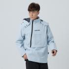 【Outperform 奧德蒙】ACE半斜開雙拉練防水透氣兩件式雨衣 (銀河灰)| Webike摩托百貨