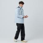 【Outperform 奧德蒙】ACE半斜開雙拉練防水透氣兩件式雨衣 (銀河灰)| Webike摩托百貨