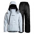 【Outperform 奧德蒙】ACE半斜開雙拉練防水透氣兩件式雨衣 (銀河灰)| Webike摩托百貨