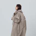 【Outperform 奧德蒙】背包款-ACE半斜開雙拉鍊防水透氣連身式雨衣 (奶茶)| Webike摩托百貨