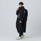 【Outperform】背包款-ACE半斜開雙拉鍊防水透氣連身式雨衣 (黑)| Webike TW