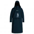 【Outperform 奧德蒙】背包款-ACE半斜開雙拉鍊防水透氣連身式雨衣 (藏青)| Webike摩托百貨