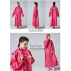 【東伸DONGSHEN】2代海洋風大衣式雨衣  (粉紅)| Webike摩托百货