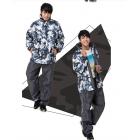 【DONGSHEN】迷彩都會叢林外套雨衣 (灰色)| Webike TW