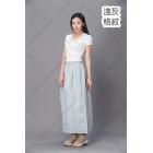 【DONGSHEN】時尚雨裙 (淺灰格紋)| Webike TW