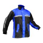 【ASTONE】兩件式用動型雨衣 (黑/藍&附鞋套)| Webike摩托百貨