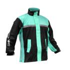 【ASTONE】兩件式用動型雨衣 (黑/蒂芬妮綠&附鞋套)| Webike摩托百貨