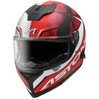 【ASTONE】GTB800 AO11 彩繪 全罩式安全帽 (平光黑/紅)| Webike摩托百貨