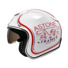 【ASTONE】SPORSTER 381G K133 彩繪 復古四分之三安全帽 (白)| Webike摩托百貨