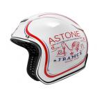 【ASTONE】SPORSTER 381G K133 彩繪 復古四分之三安全帽 (白)| Webike摩托百貨