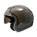 【ASTONE】SPORSTER 381G K133 彩繪 復古四分之三安全帽 (咖啡拿鐵色)| Webike摩托百貨