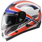 【ASTONE】ROADSTAR 808 WW12 全罩式安全帽 (白/紅藍)| Webike摩托百貨