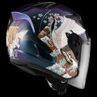 【ASTONE】DJS BM19 半罩式安全帽 (變色藍紫/咖)| Webike摩托百貨