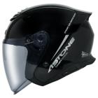 【ASTONE】DJ15 XA1 四分之三安全帽 (黑/銀)| Webike摩托百貨