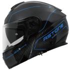【ASTONE】RT6F ZA02 碳纖維全罩安全帽 (黑/藍)| Webike摩托百貨