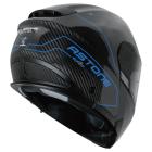 【ASTONE】RT6F ZA02 碳纖維全罩安全帽 (黑/藍)| Webike摩托百貨