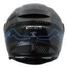 【ASTONE】RT6F ZA02 碳纖維全罩安全帽 (黑/藍)| Webike摩托百貨