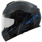 【ASTONE】RT6F ZA02 碳纖維全罩安全帽 (黑/藍)| Webike摩托百貨