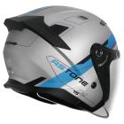 【ASTONE】DJ15 XA2 四分之三安全帽 (平灰/藍)| Webike摩托百貨