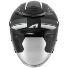 【ASTONE】DJ15 XA2 四分之三安全帽 (平黑/紅)| Webike摩托百貨