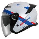 【ASTONE】DJ15 XA2 四分之三安全帽 (平銀灰/藍)| Webike摩托百貨
