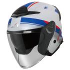 【ASTONE】DJ15 XA2 四分之三安全帽 (平銀灰/藍)| Webike摩托百貨