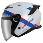 【ASTONE】DJ15 XA2 四分之三安全帽 (平銀灰/藍)| Webike摩托百貨